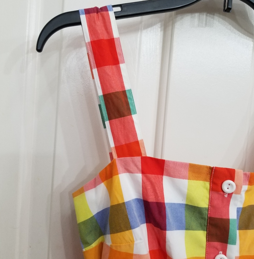 Rare Christopher John Rogers plaid dress - Picture 6 of 11